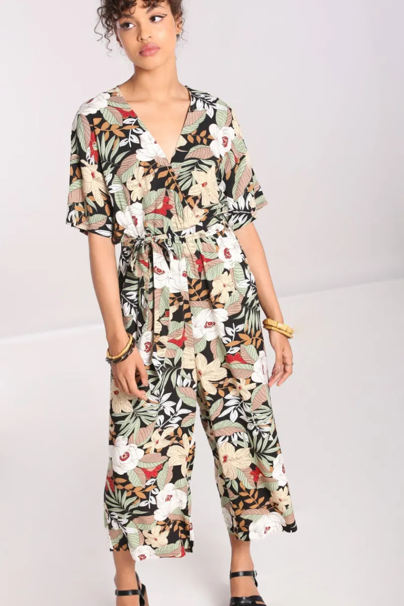 Hell Bunny Jumpsuits & Playsuits|Jumpsuits & Playsuits>Adelaida Jumpsuit Black
