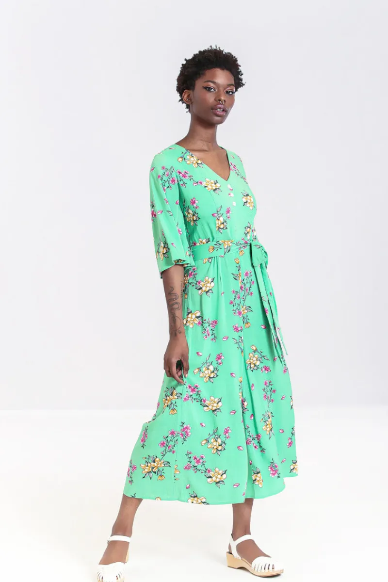 Hell Bunny Jumpsuits & Playsuits|Jumpsuits & Playsuits>Adelina Jumpsuit Mint
