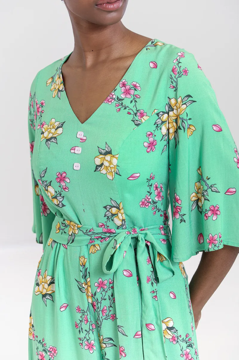Hell Bunny Jumpsuits & Playsuits|Jumpsuits & Playsuits>Adelina Jumpsuit Mint