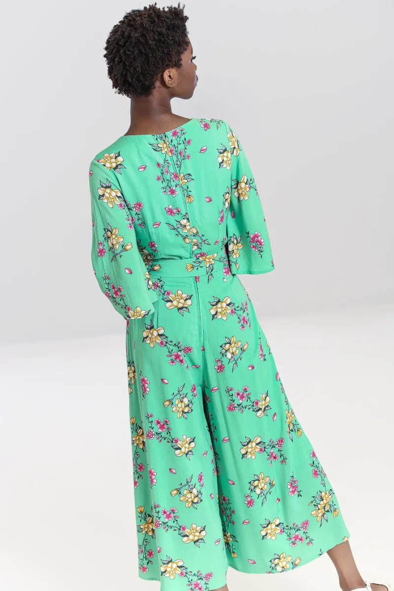 Hell Bunny Jumpsuits & Playsuits|Jumpsuits & Playsuits>Adelina Jumpsuit Mint