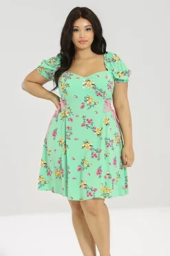 Hell Bunny Dresses|Dresses>Adelina Mini Dress Mint