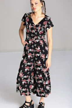 Hell Bunny Jumpsuits & Playsuits|Jumpsuits & Playsuits>Alani Jumpsuit Black/Red