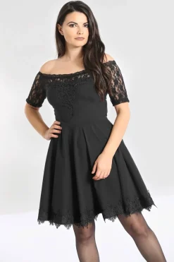 Hell Bunny Dresses|Mini Dresses>Amara Mini Dress Black
