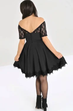 Hell Bunny Dresses|Mini Dresses>Amara Mini Dress Black