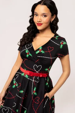 Hell Bunny Dresses|Vintage Dresses>Angelica Dress Black