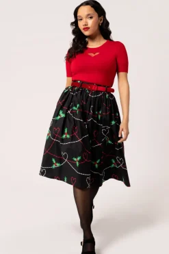 Hell Bunny Skirts|Skirts>Angelica Skirt Black