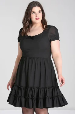 Hell Bunny Dresses|Mini Dresses>Annette Dress Black