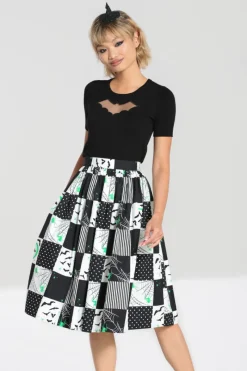 Hell Bunny Skirts|Skirts>Annie 50's Skirt Black