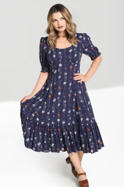 Hell Bunny Dresses|Dresses>Asta Maxi Dress Blue