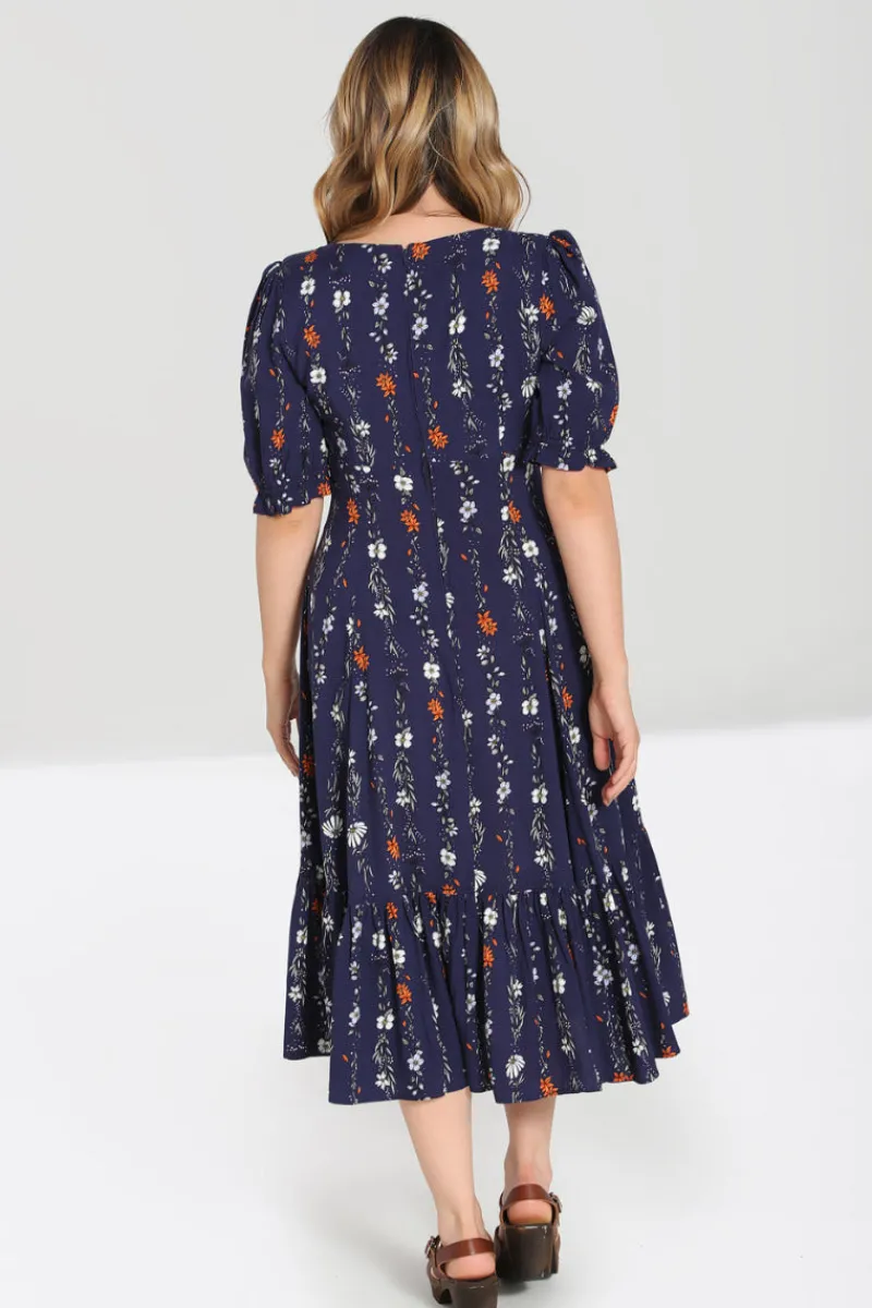 Hell Bunny Dresses|Dresses>Asta Maxi Dress Blue