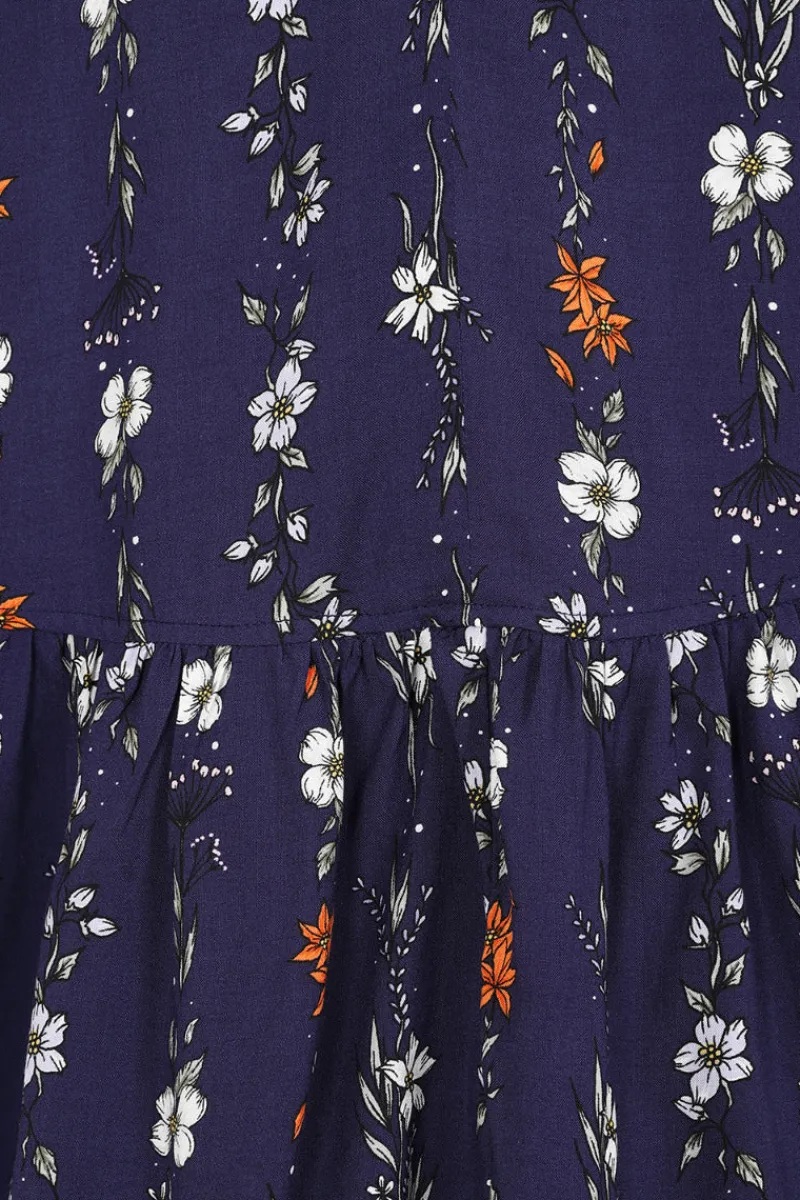 Hell Bunny Dresses|Dresses>Asta Maxi Dress Blue