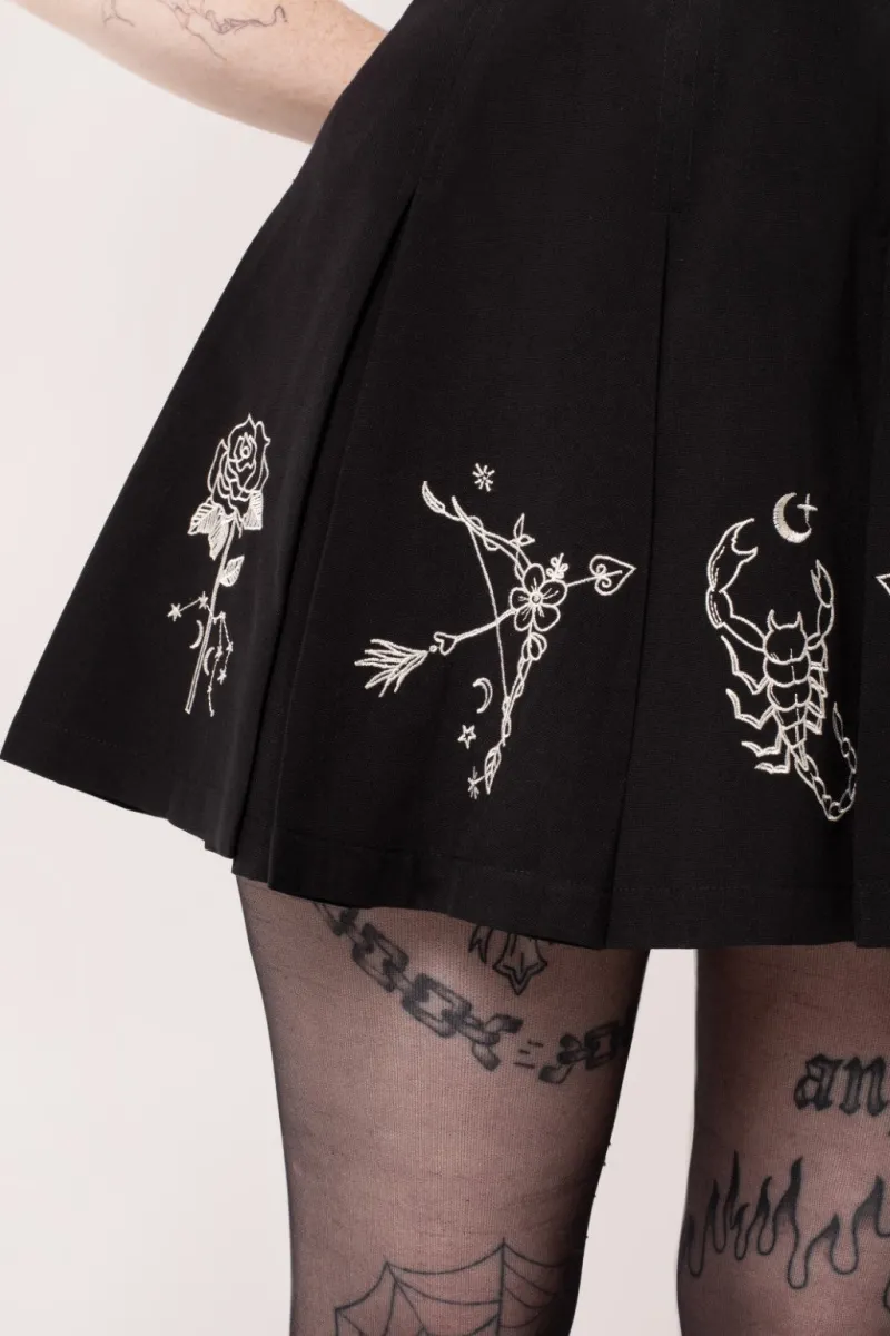 Hell Bunny Skirts|Skirts>Astrology Skirt Black