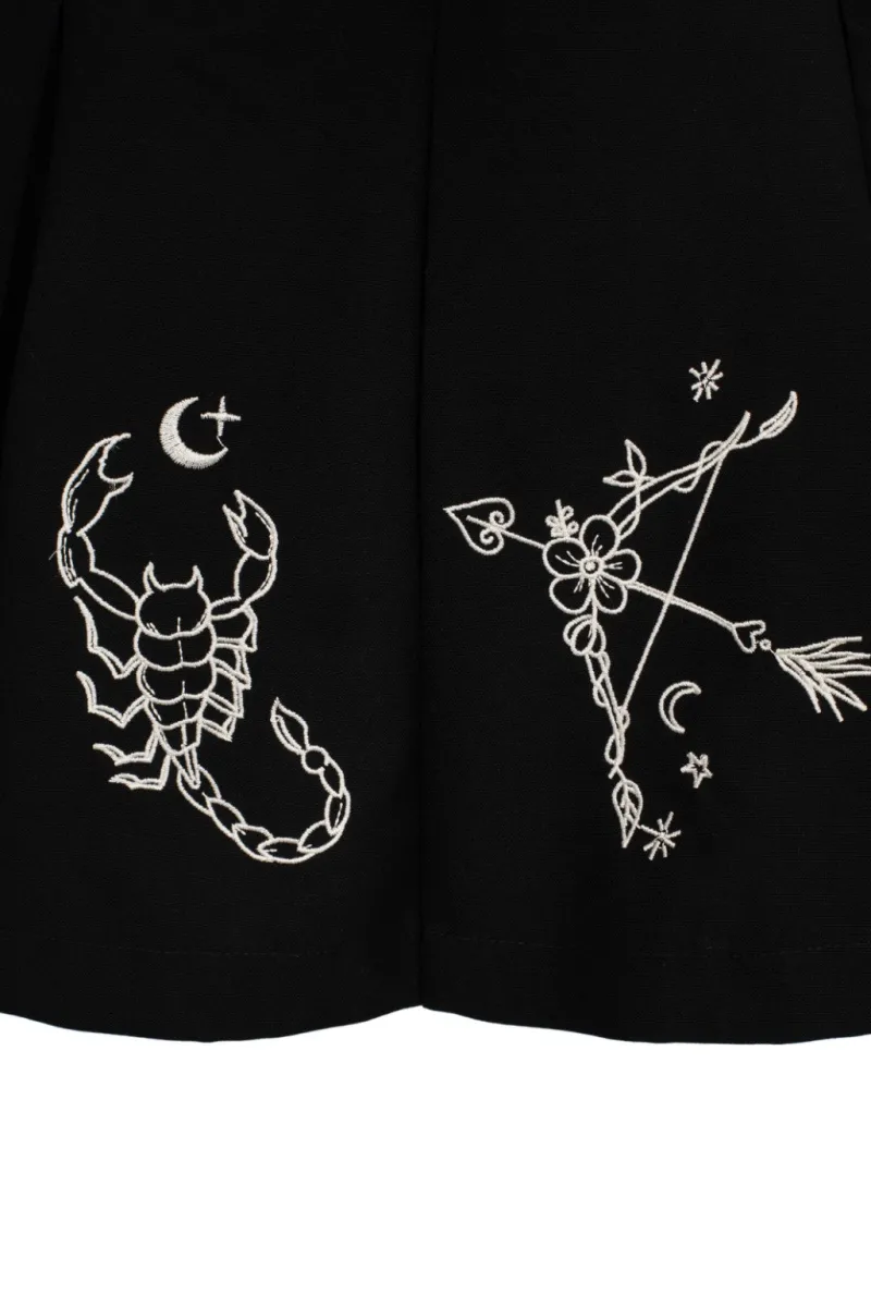 Hell Bunny Skirts|Skirts>Astrology Skirt Black