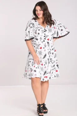 Hell Bunny Dresses|Dresses>Avery Dress White