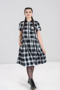 Hell Bunny Dresses|Dresses>Avril Mid Dress Grey