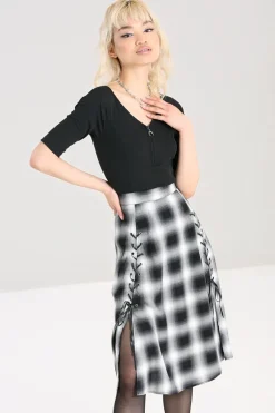 Hell Bunny Skirts|Skirts>Avril Skirt Grey