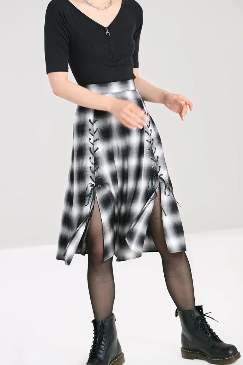 Hell Bunny Skirts|Skirts>Avril Skirt Grey