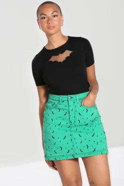 Hell Bunny Skirts|Denim><noscript><img width=