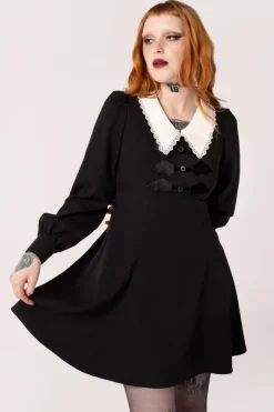 Hell Bunny Dresses|Mini Dresses>Batilda Dress Black