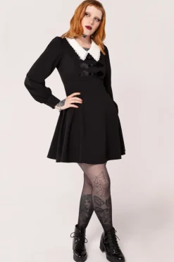 Hell Bunny Dresses|Mini Dresses>Batilda Dress Black