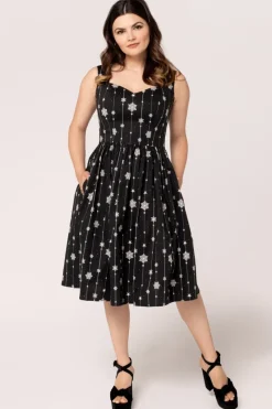 Hell Bunny Dresses|Dresses>Belle 50's Dress Black