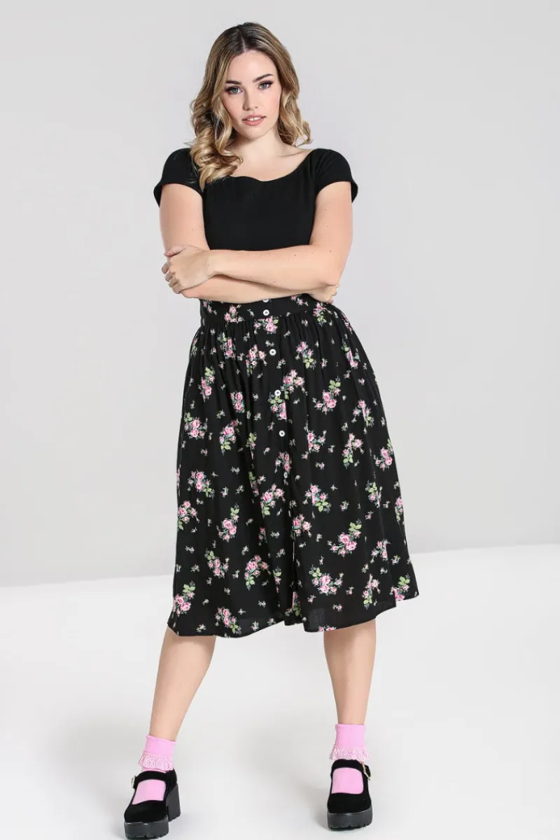 Hell Bunny Skirts|Skirts>Bobby Sue Skirt Black