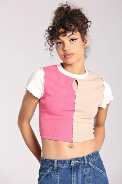 Hell Bunny Tops|Knitwear>Boston Top MultiColour