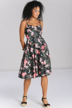 Hell Bunny Dresses|Dresses With Pockets>Calypso Dress Black