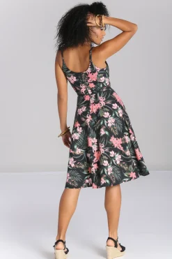 Hell Bunny Dresses|Dresses With Pockets>Calypso Dress Black