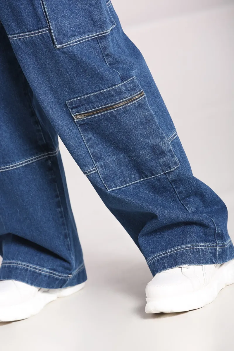 Hell Bunny Trousers & Shorts|Trousers & Shorts>Cameron Jeans Blue