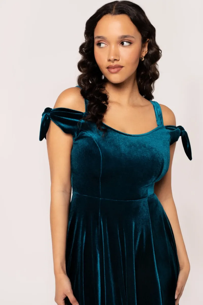 Hell Bunny Dresses|Vintage Dresses>Carrie Dress Teal