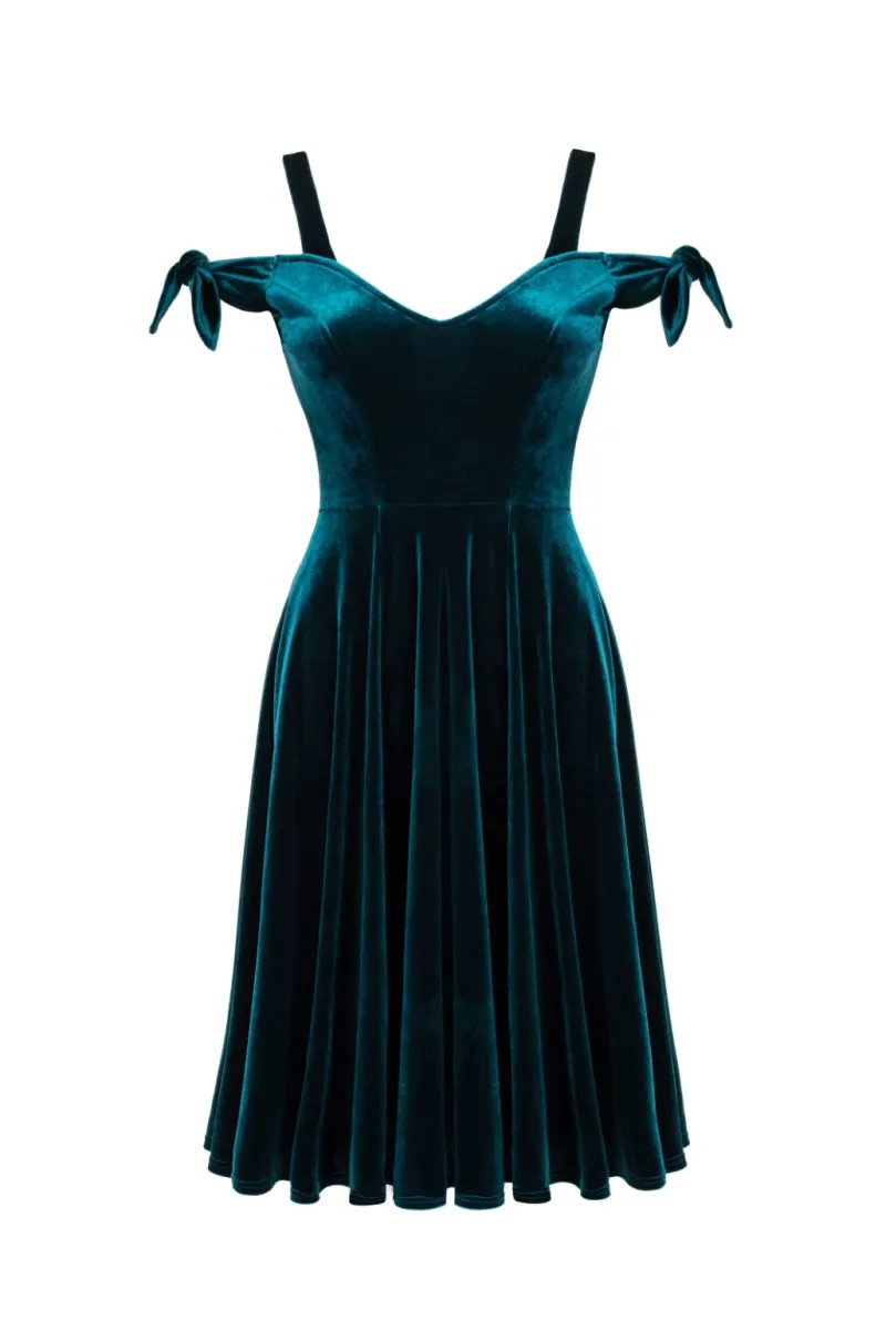 Hell Bunny Dresses|Vintage Dresses>Carrie Dress Teal