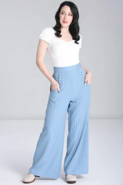 Hell Bunny Trousers & Shorts|Trousers & Shorts>Caspian Swing Trousers