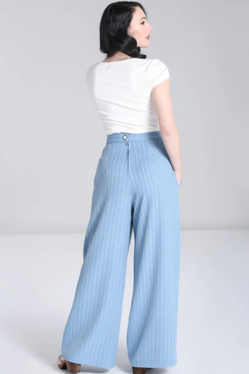 Hell Bunny Trousers & Shorts|Trousers & Shorts>Caspian Swing Trousers