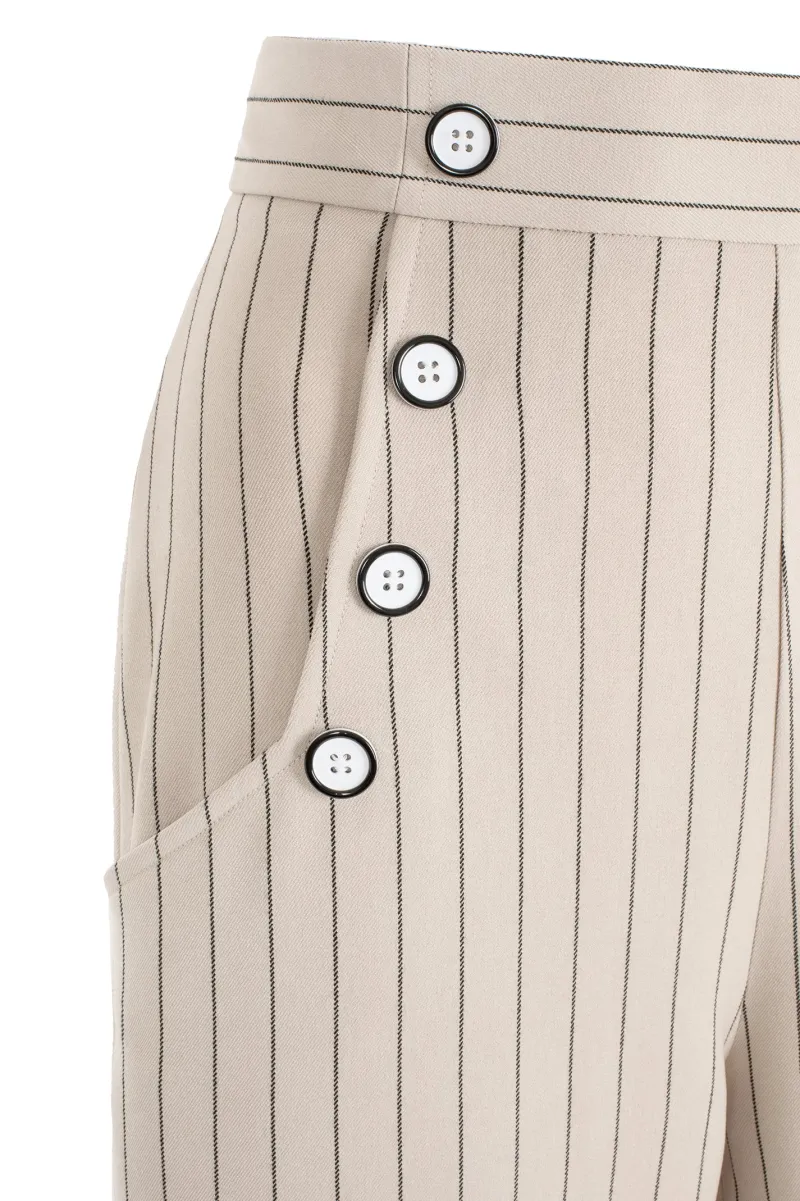 Hell Bunny Trousers & Shorts|Trousers & Shorts>Caspian Swing Trousers