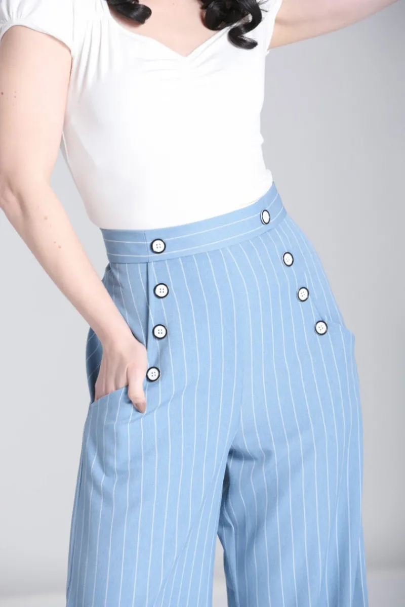 Hell Bunny Trousers & Shorts|Trousers & Shorts>Caspian Swing Trousers