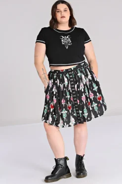 Hell Bunny Skirts|Skirts>Cersei Skirt Black