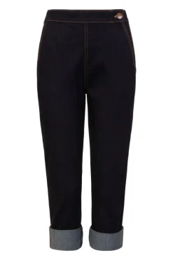 Hell Bunny Trousers & Shorts|Denim><noscript><img width=