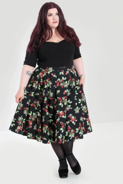 Hell Bunny Skirts|Skirts>Cherie 50's Skirt Black
