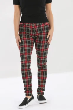 Hell Bunny Trousers & Shorts|Trousers & Shorts>Clash Skinny Trousers