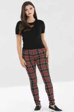 Hell Bunny Trousers & Shorts|Trousers & Shorts>Clash Skinny Trousers