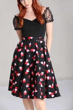 Hell Bunny Skirts|Skirts>Confetti Skirt Black