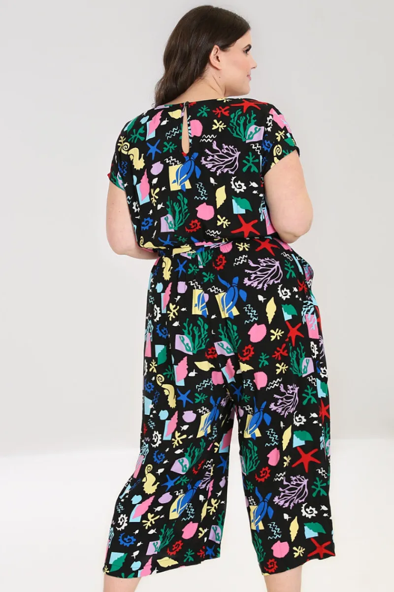 Hell Bunny Jumpsuits & Playsuits|Jumpsuits & Playsuits>Cora Jumpsuit Black