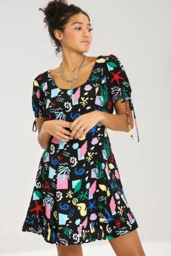 Hell Bunny Dresses|Dresses>Cora Mini Dress Black