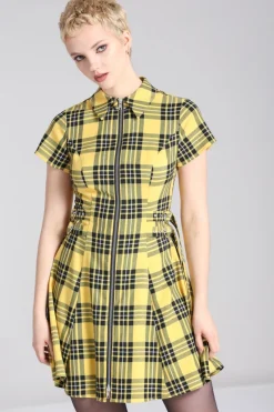 Hell Bunny Dresses|Dresses>Corey Dress Yellow