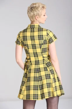 Hell Bunny Dresses|Dresses>Corey Dress Yellow
