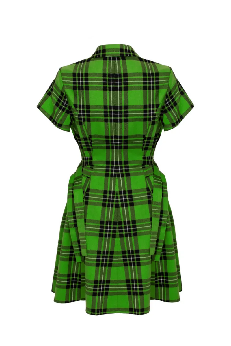 Hell Bunny Dresses|Mini Dresses>Corey Dress Green