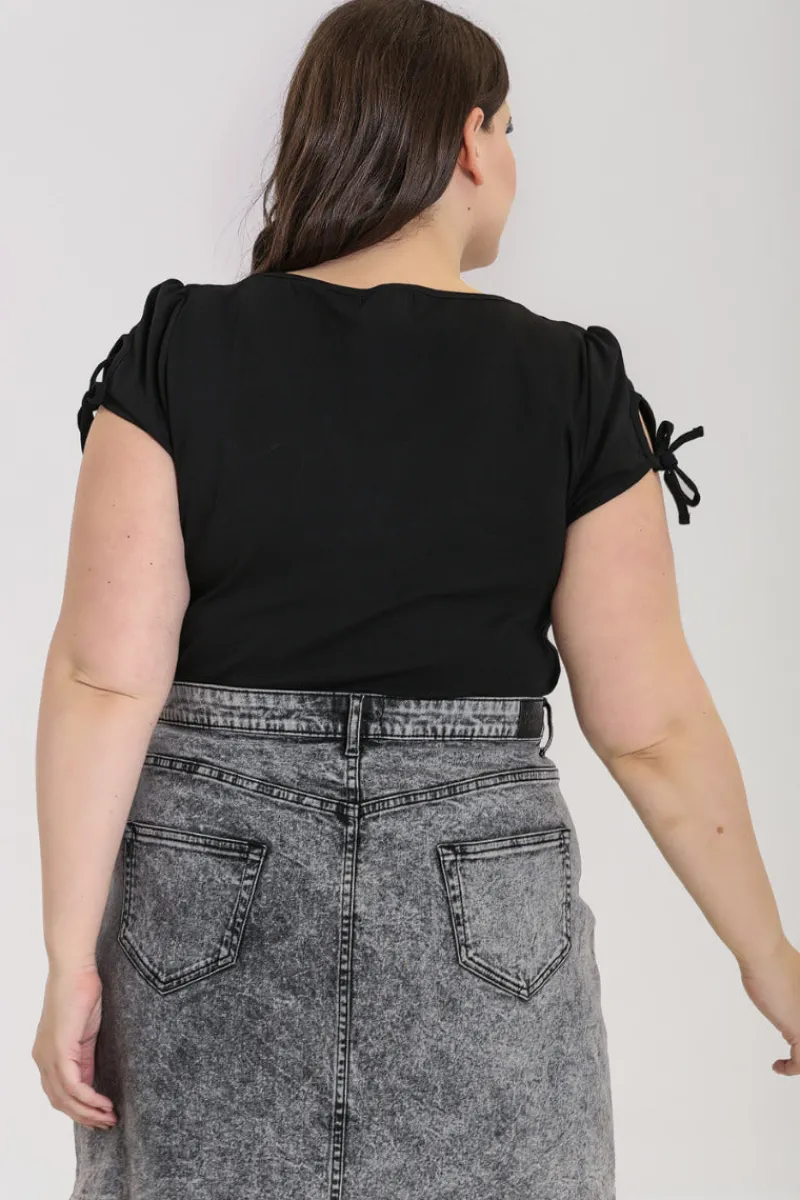 Hell Bunny Tops|Tops>Cristina Top Black