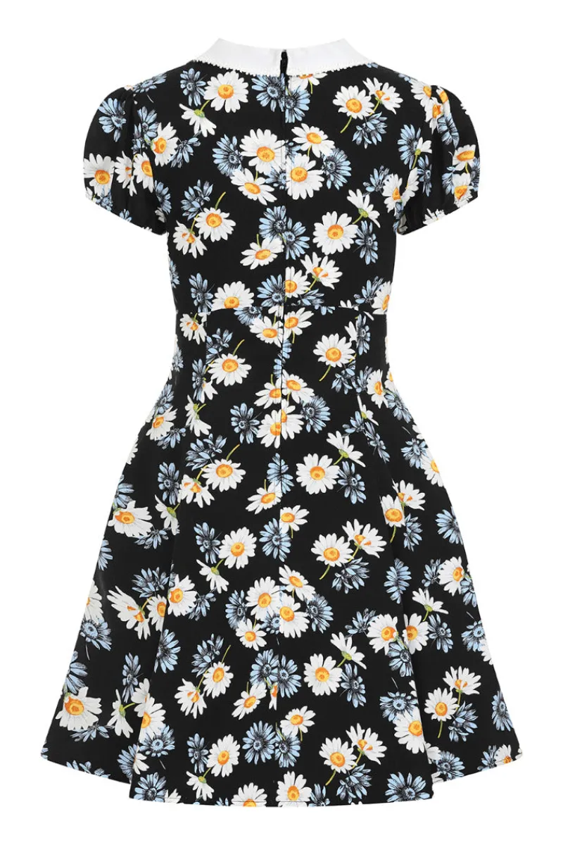 Hell Bunny Dresses>Daisy Mini Dress Black