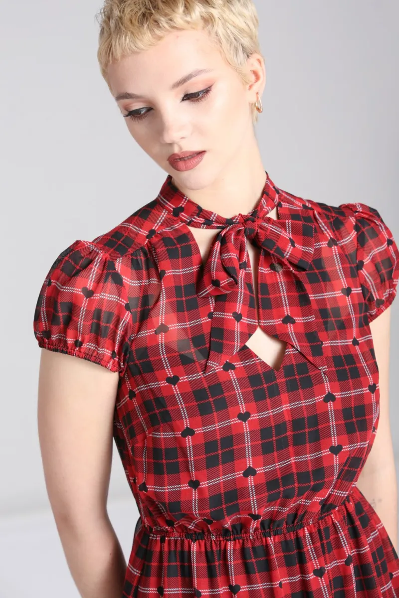 Hell Bunny Dresses|Dresses>Date Night Knee Dress Red